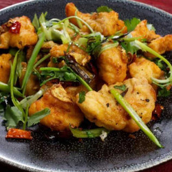 Sichuan Spicy Dry-fried Fish Fillets