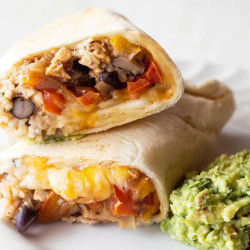 Chicken Freezer Burritos