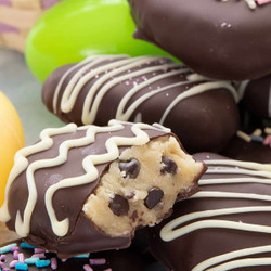 Keto Cookie Dough Easter Eggs