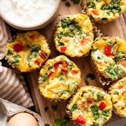 Cottage Cheese Egg Muffins