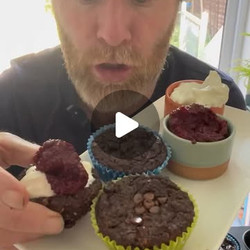 Chocolate Breakfast Cupcakes