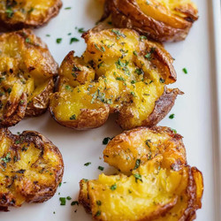 Ultra Crispy Smashed Potatoes