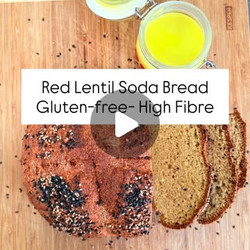 Red Lentil Soda Bread