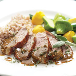 Mustard-maple Pork Tenderloin