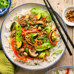 Ground Beef Stir Fry