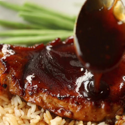 Brown Sugar Glazed Pork Chops
