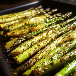 Lemon Herb Roasted Asparagus