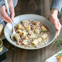 Traditional Italian Pasta E Fagioli