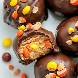 Reese’s Pieces Peanut Butter Truffles
