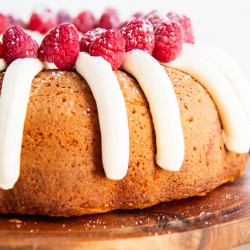 White Chocolate Raspberry Bundt Cake (nothing Bundt Cake Copy)