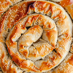 Mushroom + Chestnut Filo Swirl aka *Vegan* Börek