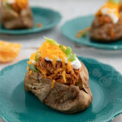 Bbq Chicken Baked Potatoes