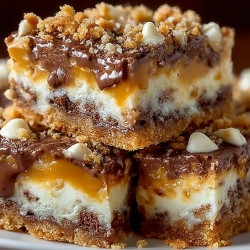 Chocolate Toffee Magic Layer Bars