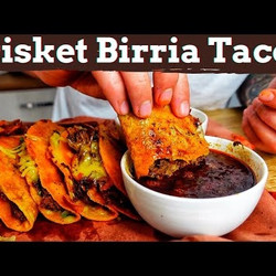 Brisket Birria Tacos