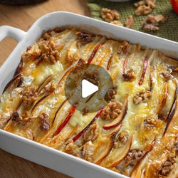 Gratin De Pâte Filo Au Camembert Et Pommes
