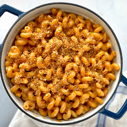 One Pot Tomato Mac And Cheese