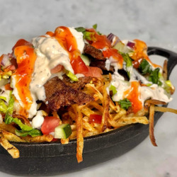 Easy doner kebab oven tray bake Kapsalon 2.0 BBC Saturday kitchen