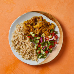 Chicken, Date &amp; Tamarind Curry With Brown Rice