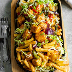 Chilli Paneer Loaded Fries