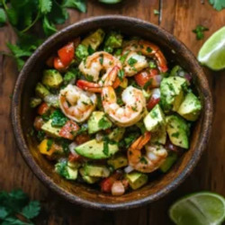 Zesty Lime Shrimp And Avocado Salad