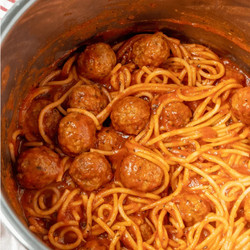 Instant Pot Spaghetti And Meatballs