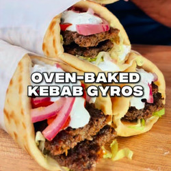 Oven-baked Kebab Gyros
