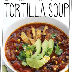 Vegan Tortilla Soup