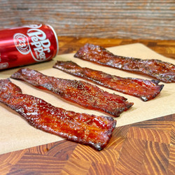Dr. Pepper Candied Bacon