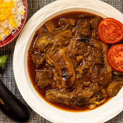 Khoresh-é-bādemjan (persian Meat And Eggplant Stew)