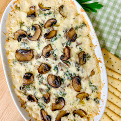 Stuffed Mushroom Dip