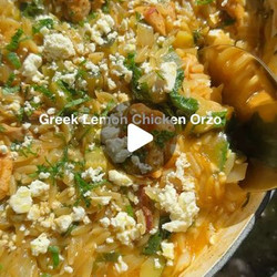 Greek Lemon Chicken Risoni/orzo