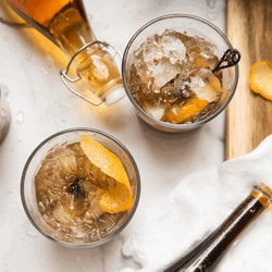 Gingerbread Old Fasioned Cocktail