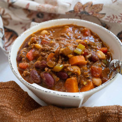 White Bean Pumpkin Chili