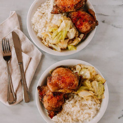 Oven-baked Five Spice Chicken