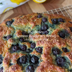 Lemon Blueberry Bread With Crunchy Top