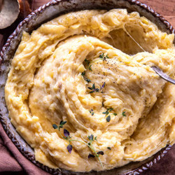 Crockpot Fondue Mashed Potatoes