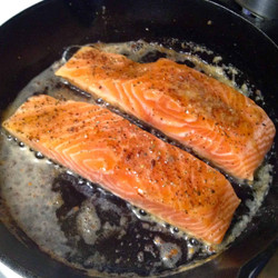 Melissa Clark’s Salmon With Anchovy-garlic Butter