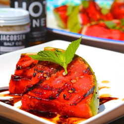 Sweet And Spicy Grilled Watermelon Recipe
