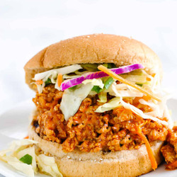 Ground Chicken Sloppy Joes (asian-inspired)