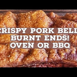 My Signature Crispy Pork Belly Burnt Ends