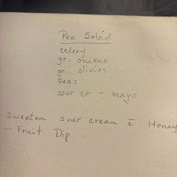 Classic Green Pea Salad