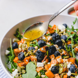 Honey Sweet Potato Summer Salad