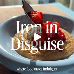 Iron-rich Amaranth Breakfast Bowl With Blood Orange Compote