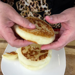 Potato Fats Stuffed With Mozzarella Cheese