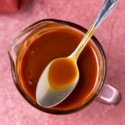 Homemade Salted Caramel Syrup