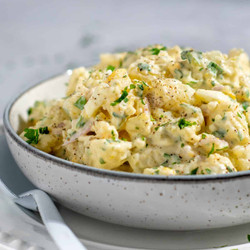 South African Potato Salad With Condensed Milk