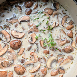 Mushroom Soup With Coconut Milk