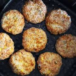 Air Fryer Salmon Fish Cakes
