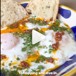 TEN MINUTE TURKISH EGGS - a.k.a. Çılbır