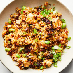 Hetty Chile Crisp Fried Rice With Tofu and Edamame